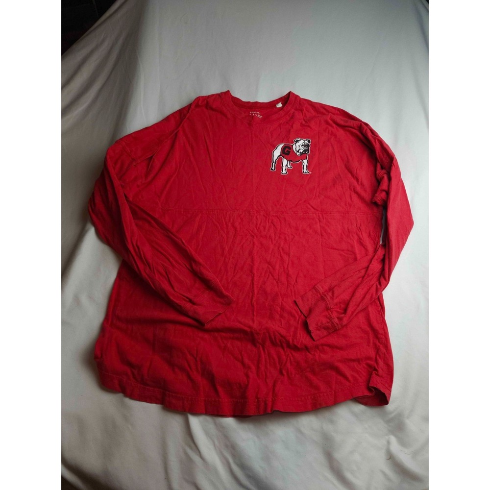 Original Collegiate Outfitters Georgia Bulldogs Sweatshirt Mens XL Red Pullover